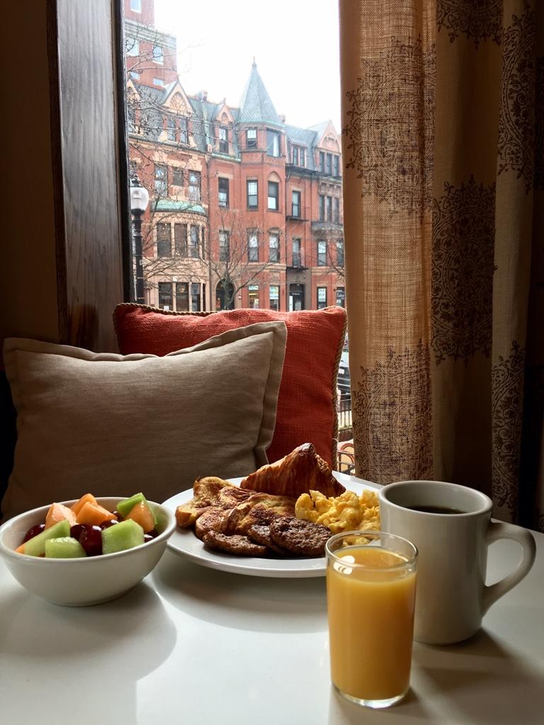 Newbury Guest House Boston Restoran gambar